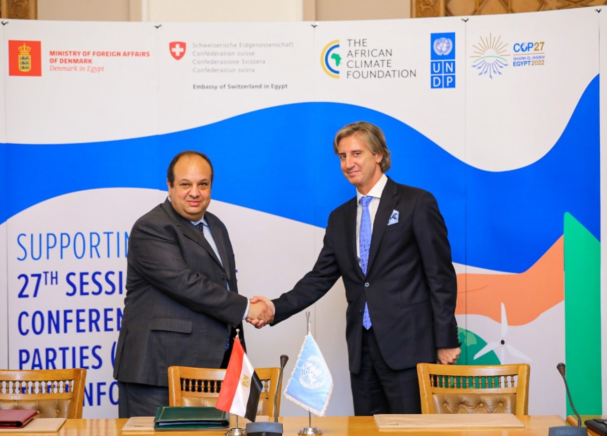 The Government Of Egypt, UNDP, And Supporting Partners Sign A $6.2 ...