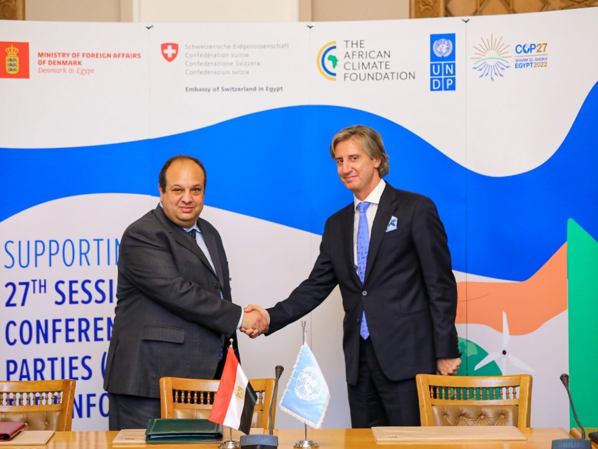 The Government Of Egypt, UNDP, And Supporting Partners Sign A $6.2 ...